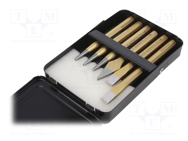 Kit: chisels; 6pcs.