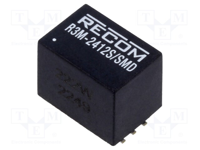 Converter: DC/DC; 3W; Uin: 9÷36V; Uout: 15VDC; Iout: 200mA; SMD; 2.7g