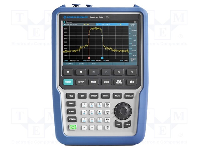 Handheld spectrum analyzer; In.imp: 50Ω; 0.005÷3000MHz; USB; IP51