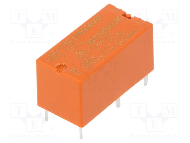 Relay: electromagnetic; SPDT; Ucoil: 12VDC; 5A/250VAC; 5A/30VDC