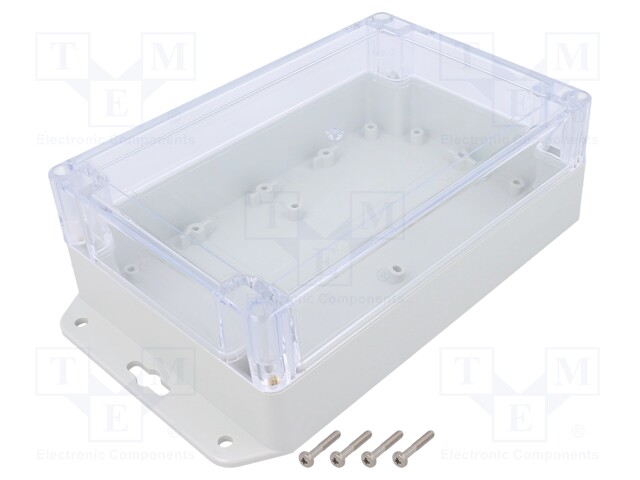 Enclosure: multipurpose; X: 120mm; Y: 180mm; Z: 60mm; ZP; light grey