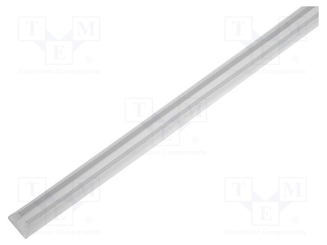 Hole and edge shield; polyetylene; L: 10m; natural; C: 4.6mm