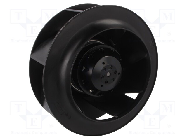 Fan: AC; axial; 230VAC; Ø225x99mm; 1.21km3/h; ball bearing; 2650rpm