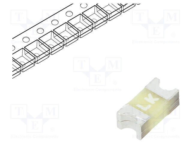 Fuse: fuse; quick blow; 1.5A; 125V; SMD; Case: 1206; 471