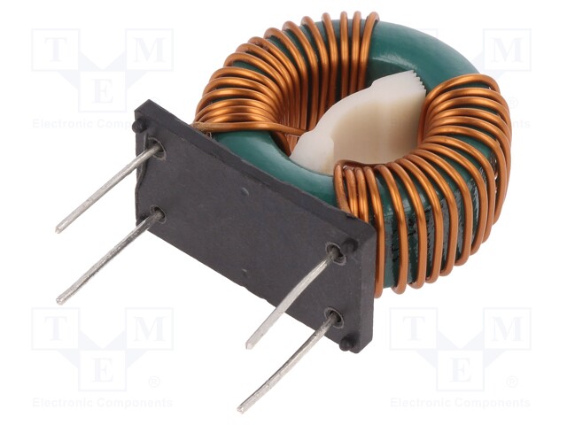 Inductor: wire; THT; 3.3mH; 7.8A; 20mΩ; 230VAC; 12.7x15mm; -20÷+50%