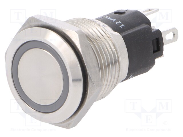 Switch: vandal resistant; Pos: 2; SPDT; 3A/240VAC; 3A/240VDC; ON-ON