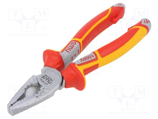 Pliers; insulated,universal; 180mm