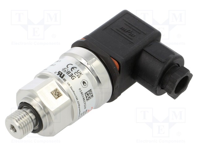 Converter: pressure; 0÷16bar; 9÷32VDC; 0.5%; IP65; G 1/4"; -40÷85°C