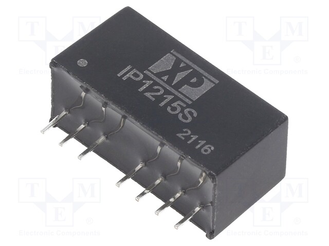 Converter: DC/DC; 3W; Uin: 4.5÷18V; Uout: 15VDC; Uout2: -15VDC; SIP