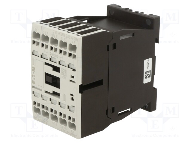 Contactor: 3-pole; NO x3; Auxiliary contacts: NC; 230VAC; 15A; 690V
