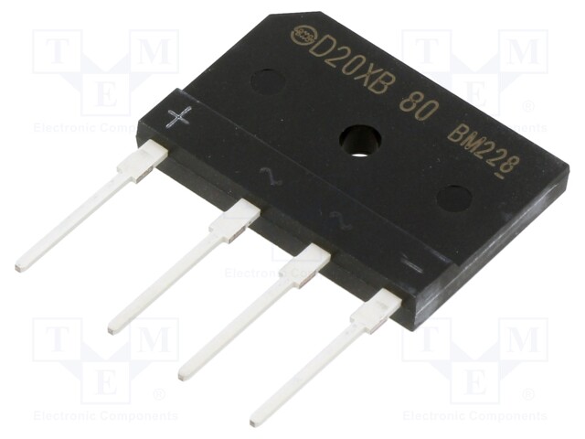 Bridge rectifier: single-phase