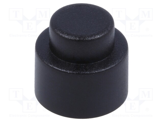 Button; round; black; Application: 1241.16