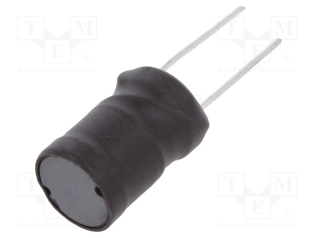 Inductor: wire; THT; 180uH; 2.4A; ±10%; Ø11.5x17.5mm; vertical