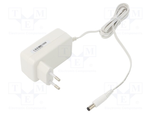 Power supply: switched-mode; plug; 12VDC; 2A; 24W; Plug: EU; 86.2%