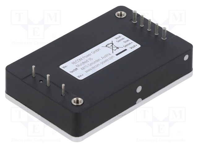 Converter: DC/DC; 150W; Uin: 14.4÷170V; Uout: 12VDC; Iout: 12.5A