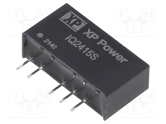 Converter: DC/DC; 1W; Uin: 24V; Uout: 15VDC; Uout2: -15VDC; SIP; 2.8g