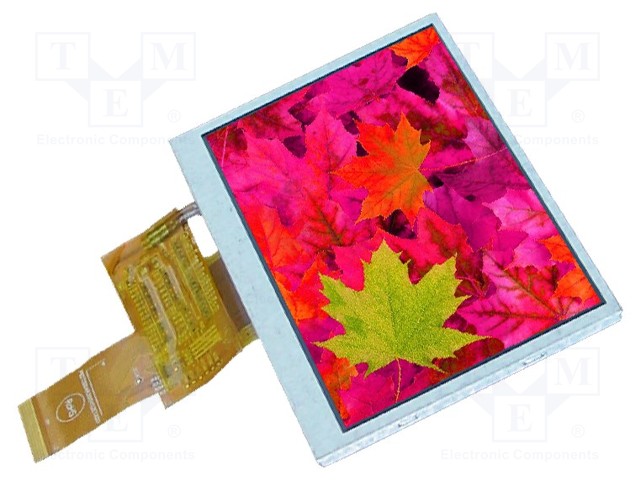 Display: TFT; 4.3"; 480x272; Illumin: LED; Dim: 105.5x67.2x3mm