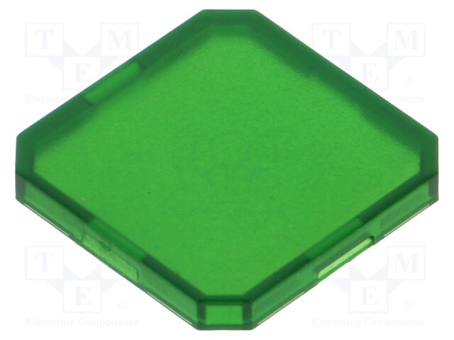 Actuator lens; green; OKTRON®-JUWEL