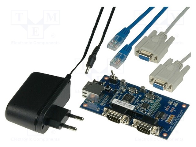 Dev.kit: Ethernet; RS232 x2; Plug: EU