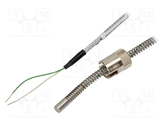 Sensor: temperature; thermocouple K; Insulation: fiberglass; cl.1