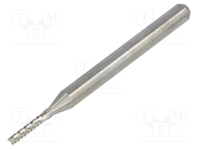 Diamond mill; Ø: 1.4mm; Ø: 3.175mm; L: 38.2mm; Working part len: 6mm