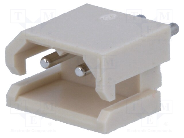 Socket; wire-board; male; SPOX; 2.5mm; PIN: 2; THT; 3A; tinned; 250V