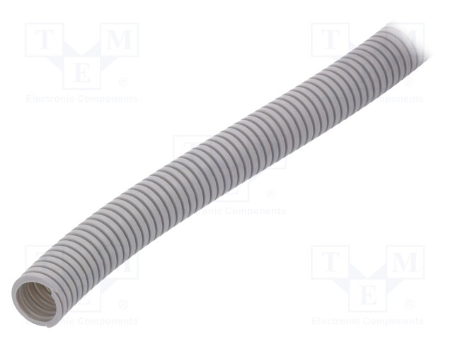 Protective tube; ØBraid : 25mm; grey; L: 25m; -5÷60°C; Øint: 19mm