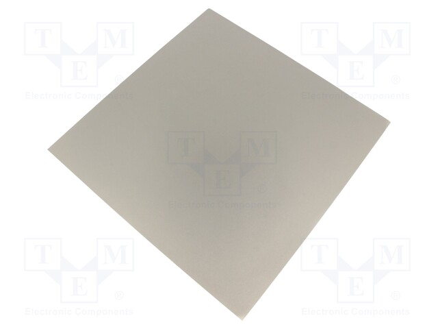 Shielding mat; 240x240x0.2mm; Permeability: 100; self-adhesive