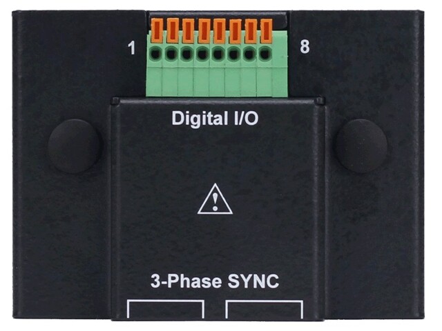 Test acces: 3-Phase sync adapter