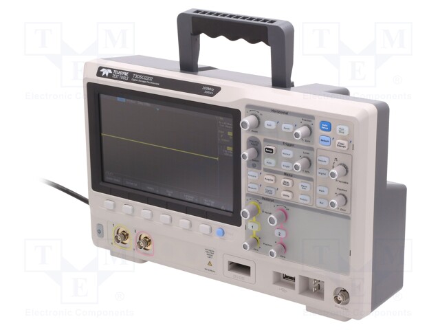 Oscilloscope: digital; Band: ≤200MHz; Channels: 2; 140Mpts/ch