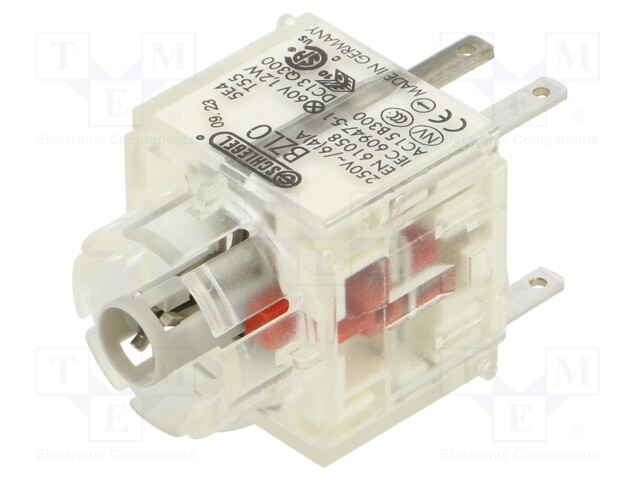 Contact block; -30÷70°C; Illumin: yes; IP00; Contacts: NC; 3mm