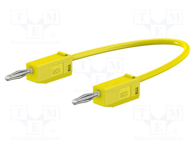 Test lead; 60VDC; 30VAC; 10A; 2mm banana plug-2mm banana plug