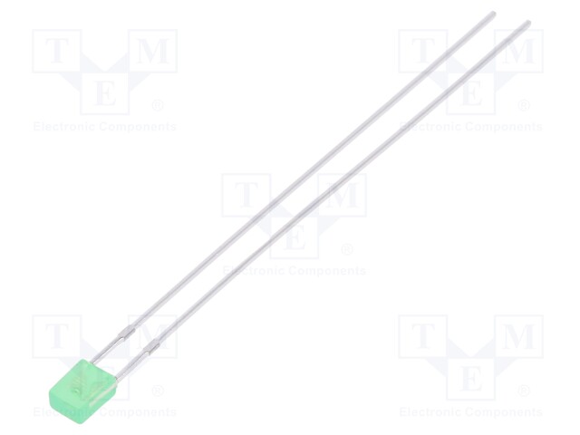 LED; rectangular; 3.2x2x4.15mm; yellow green; 20÷45mcd; 130°; 20mA