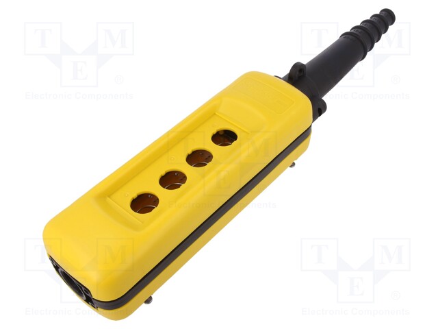 Enclosure: for remote controller; X: 80mm; Y: 250mm; Z: 70mm; yellow