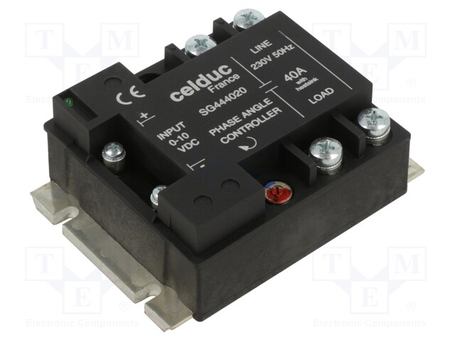 Relay: solid state; Ucntrl: 0÷10VDC; 40A; 115÷265VAC; -40÷85°C