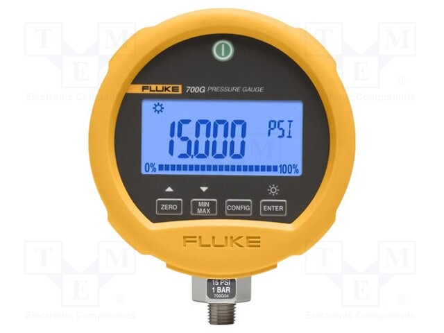 Sensor: pressure; 0÷690bar; Pressure measur.resol: 10mbar