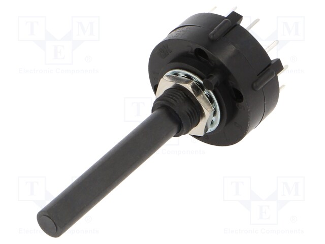 Switch: rotary; Pos: 6; 2.5A/125VAC; 0.35A/125VDC; -30÷85°C