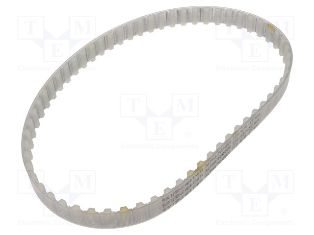 Timing belt; T10; W: 16mm; H: 4.5mm; Lw: 610mm; Tooth height: 2.5mm