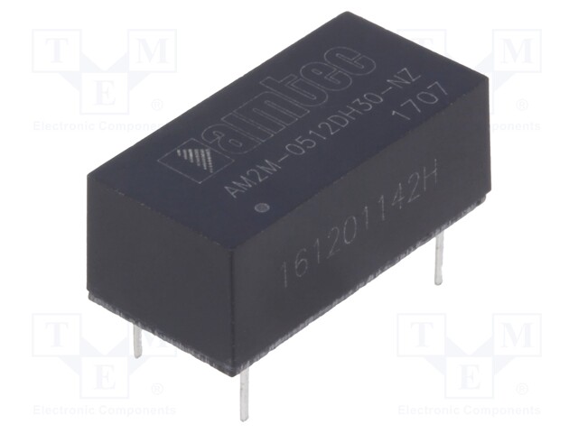 Converter: DC/DC; 2W; Uin: 4.5÷5.5V; Uout: 12VDC; Uout2: -12VDC; 2.8g