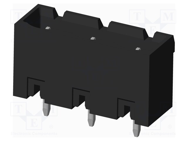 Connector: pluggable terminal block; socket; male; on PCBs