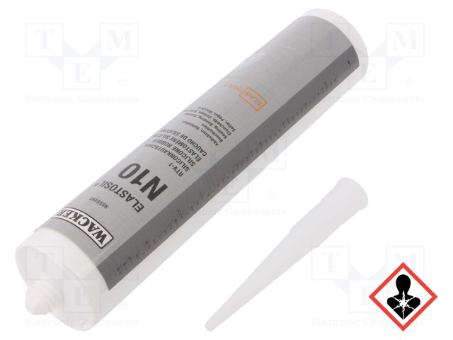 Silicone rubber; colourless; 310ml; ELASTOSIL N10