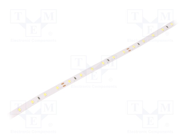 LED tape; white cold; LED/m: 60; SMD; 2835; 24V; W: 8mm; 120°; D: 2mm