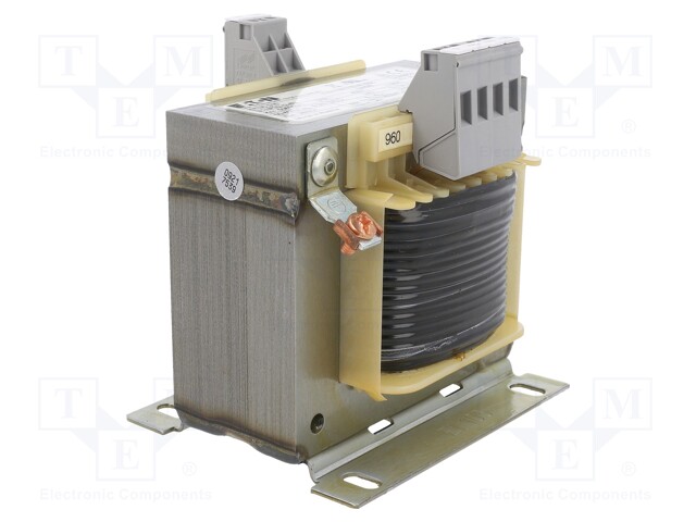 Transformer: mains; 315VA; 400VAC; 24V; Leads: terminal block; IP00