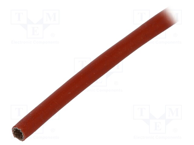 Insulating tube; Mat: glass fibre coated  with silicone rubber