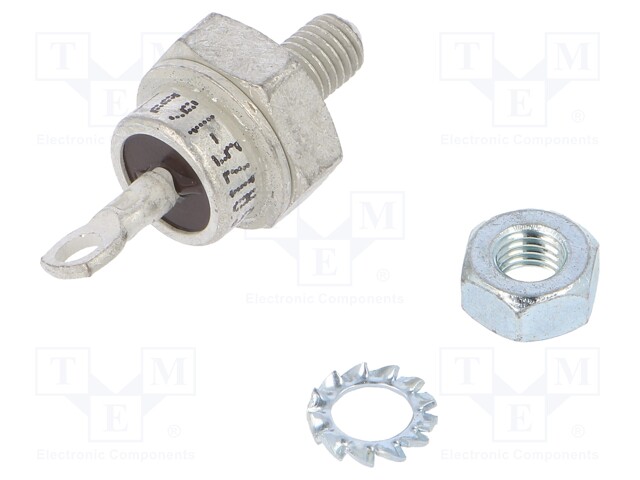 Diode: stud rectifying; 1.6kV; 1.17V; 110A; cathode stud; DO203AB