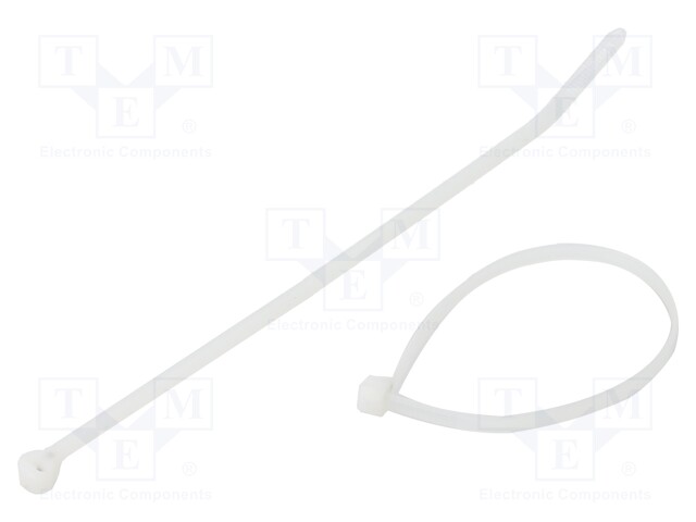 Cable tie; L: 186mm; W: 4.8mm; polyamide