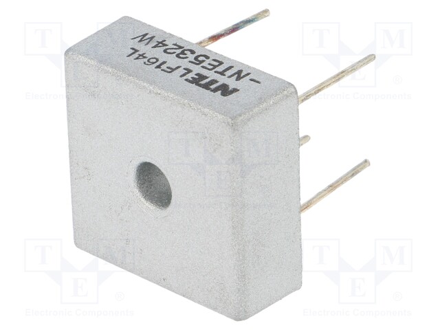 Single-phase bridge rectifier; Urmax: 400V; If: 25A; Ifsm: 400A