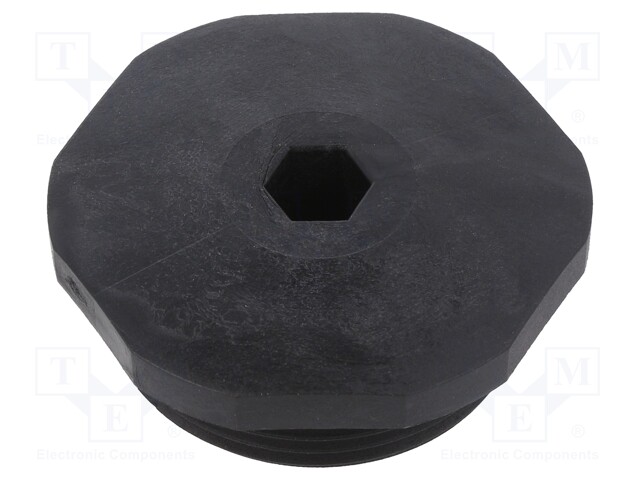 Stopper; PG29; IP54; Mat: polyamide; black; Man.series: V-NE PG