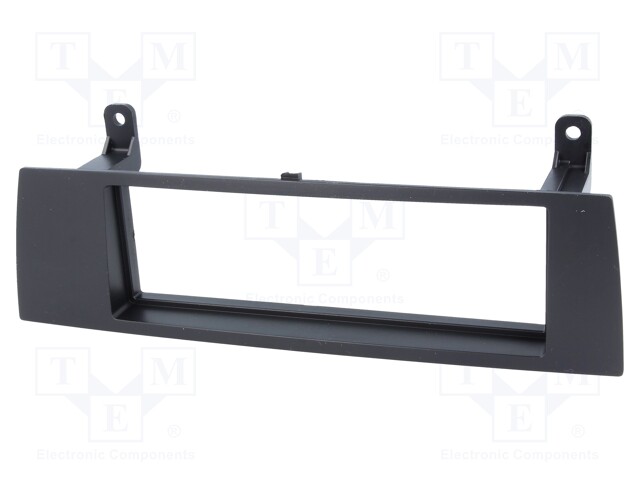 Radio mounting frame; BMW; 1 DIN; black