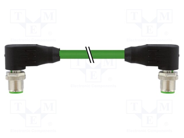 Connection lead; IP67; 50VAC; 50VDC; 0.5A; 5m; Series: 7000; PIN: 8